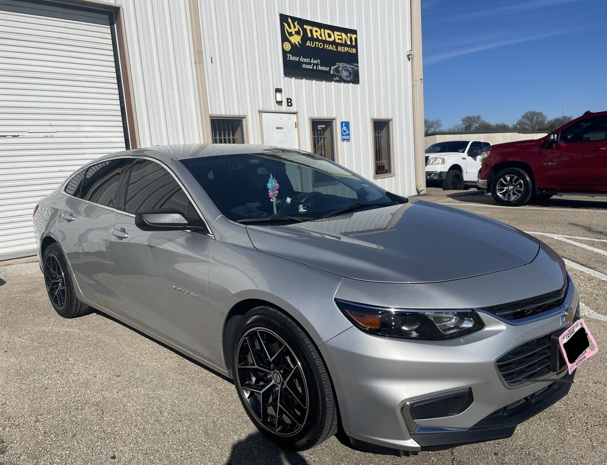 Silver sedan PDR Complete